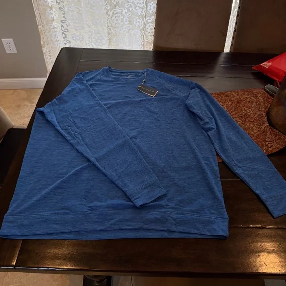 Holderness & Bourne Men's XXL The Laidlay Pullover Marlin Blue MSRP $130